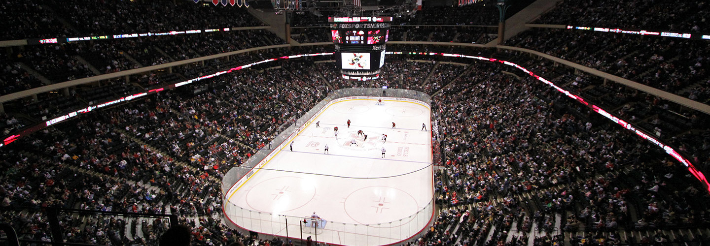 The Technology Controlling the Scoreboards Throughout the Minnesota Wild's Arena