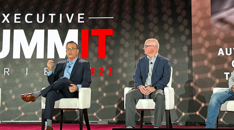 Discussion panel with experts at the CDW Executive SummIT