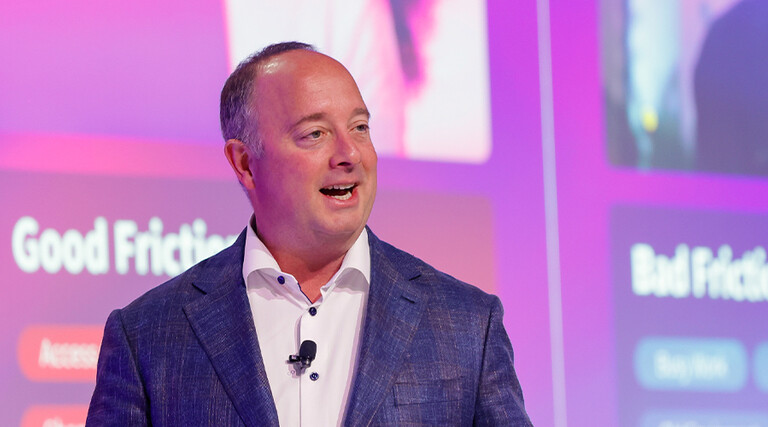 Image of Conor Waddell Speaking at the September CDW Executive Summit