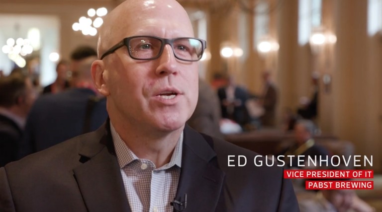 Ed Gustenhoven, Vice President of IT, Pabst Brewing