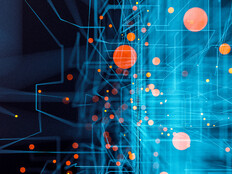 Abstract image of networking