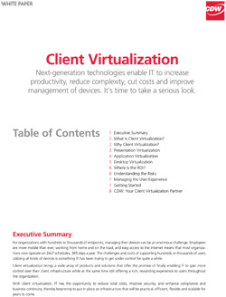 Client Virtualization