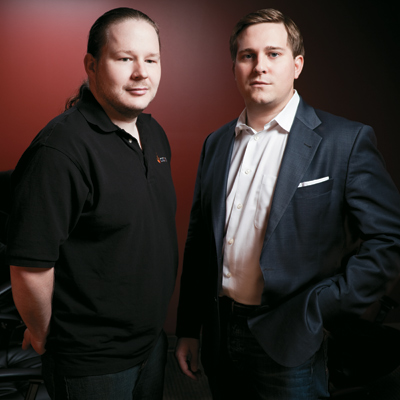 Bryan McLemore (left) and Michael Comperda of Curse