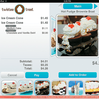 Twistee Treat Serves Up Orders with New iPads and Mobile POS System