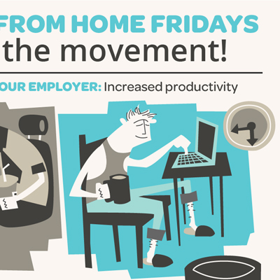 The Case for Adopting the Work from Home Fridays Movement [Infographic]
