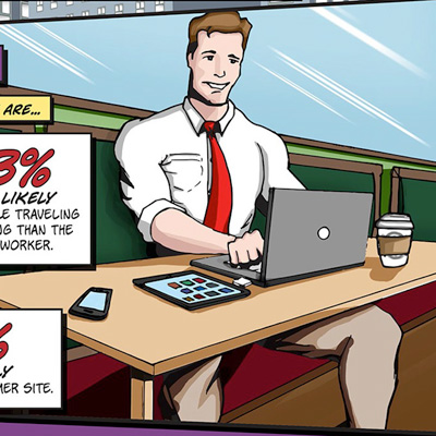 Mobile Superheroes: They Work Among Us [#Infographic]