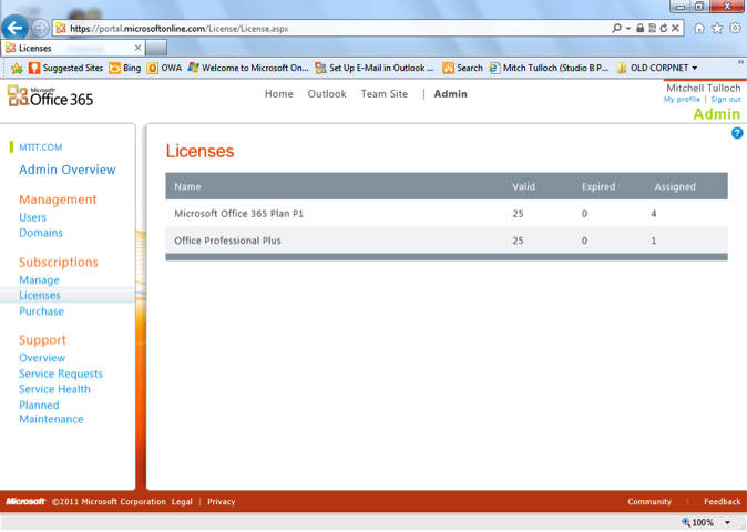 Office 365 Licenses  Office 365 Licenses