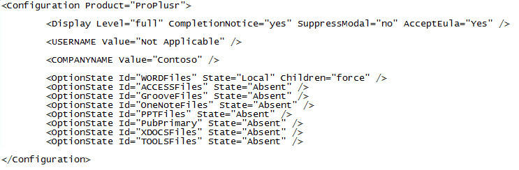 CONFIG.XML file CONFIG.XML file