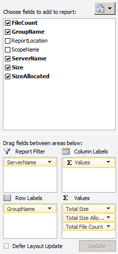 Figure 3 – User-friendly reporting with the Data Classification Toolkit in Excel Figure 3 – User-friendly reporting with the Data Classification Toolkit in Excel