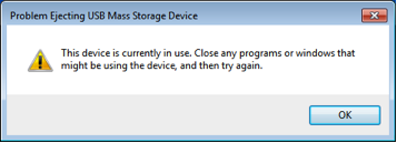 Device currently in use Windows