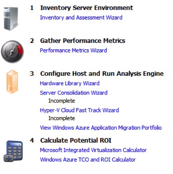 MAP can help businesses plan for server consolidation. MAP can help businesses plan for server consolidation.