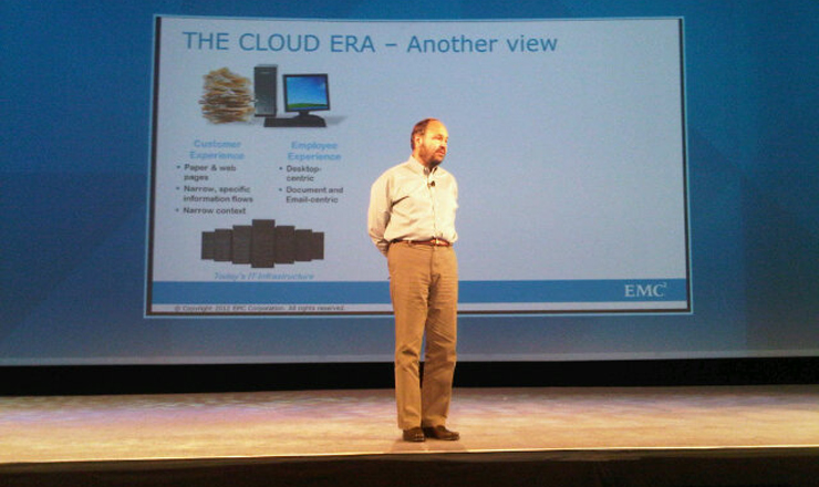 Paul Maritz, VMWare CEO at EMC World 2012 Paul Maritz, VMWare CEO at EMC World 2012