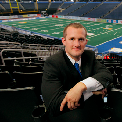 Ian Steele, Tampa Bay Lightning IT director Ian Steele, Tampa Bay Lightning IT director