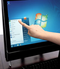 Windows 7 start button