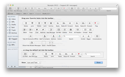 Apple Mail screenshot Apple Mail screenshot