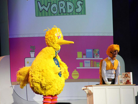 Big Bird at CES Big Bird at CES