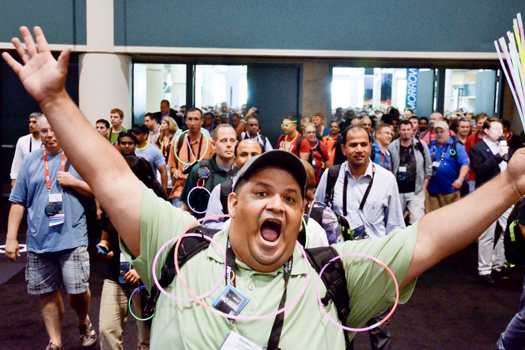 Cisco Live 2013 attendees Cisco Live 2013 attendees