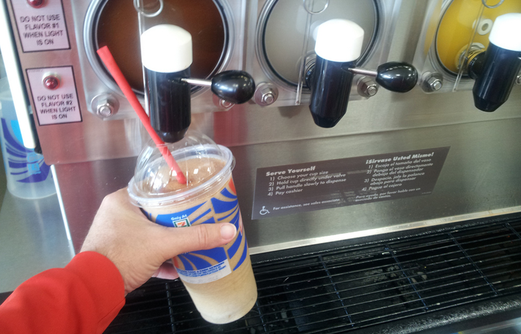 Slurpee filling Slurpee filling