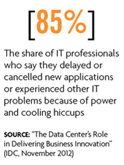IT workers face power and cooling problems IT workers face power and cooling problems