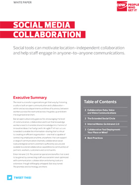 Social media collaboration